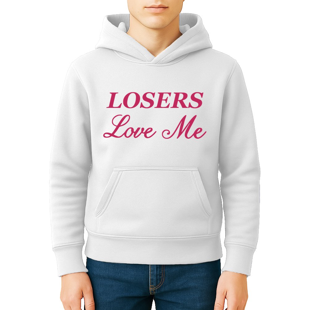 Ohkay Losers Love Me Kids Hoodie