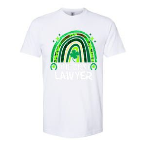 One Lucky Lawyer Funny Gift Rainbow St Patrick's Day Gift Softstyle CVC T-Shirt