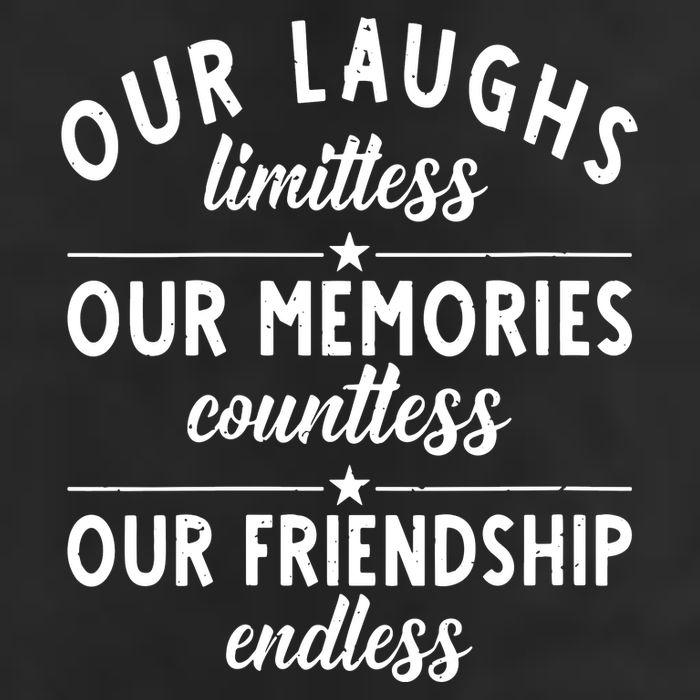 Our Laughs Limitless Memories Countless Friendship Endless Vneck 15oz Campfire Ceramic Mug