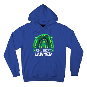 One Lucky Lawyer Cool Gift Rainbow St Patrick's Day Great Gift Hoodie