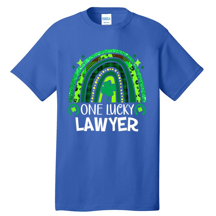 One Lucky Lawyer Cool Gift Rainbow St Patrick's Day Great Gift Tall T-Shirt