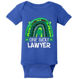 One Lucky Lawyer Cool Gift Rainbow St Patrick's Day Great Gift Baby Bodysuit