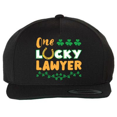 One Lucky Lawyer St Patricks Day Cute Gift Wool Snapback Cap