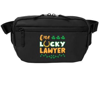 One Lucky Lawyer St Patricks Day Cute Gift Crossbody Pack