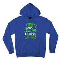 One Lucky Lawyer St Patrick's Day Leprechaun Lawyer Gift Tall Hoodie