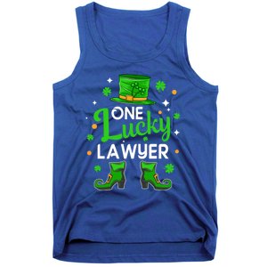 One Lucky Lawyer St Patrick's Day Leprechaun Lawyer Gift Tank Top