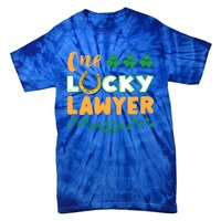 One Lucky Lawyer St Patricks Day Meaningful Gift Tie-Dye T-Shirt