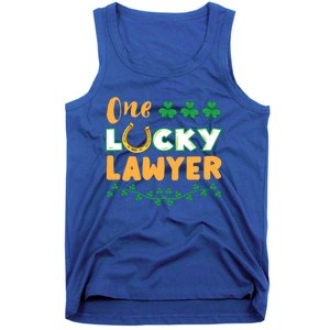 One Lucky Lawyer St Patricks Day Meaningful Gift Tank Top