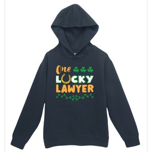 One Lucky Lawyer St Patricks Day Meaningful Gift Urban Pullover Hoodie