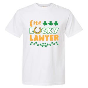 One Lucky Lawyer St Patricks Day Meaningful Gift Garment-Dyed Heavyweight T-Shirt