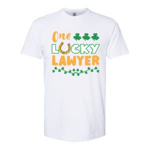 One Lucky Lawyer St Patricks Day Meaningful Gift Softstyle CVC T-Shirt