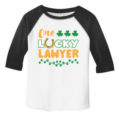 One Lucky Lawyer St Patricks Day Meaningful Gift Toddler Fine Jersey T-Shirt