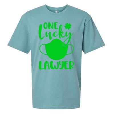 One Lucky Lawyer St Patrick's Day Lawyer Cute Gift Sueded Cloud Jersey T-Shirt