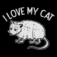 Opossum Love My Cat Funny Possum Street Women Bag