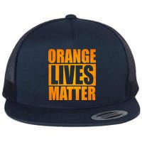 Orange Lives Matter Funny Donald Trump Flatbill Hat