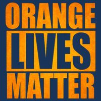 Orange Lives Matter Funny Donald Trump Flatbill Hat