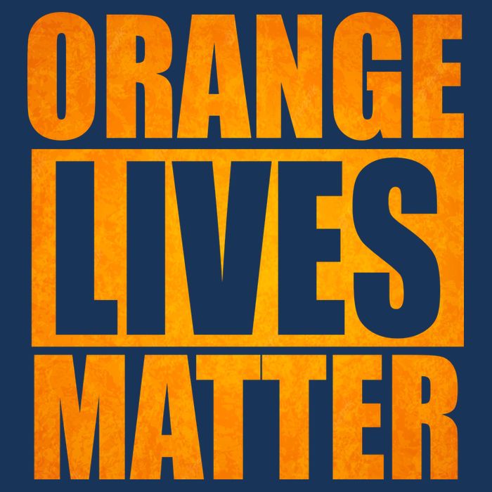 Orange Lives Matter Funny Donald Trump Flatbill Hat
