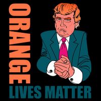 Orange Lives Matter Funny Trump Zip Tote Bag
