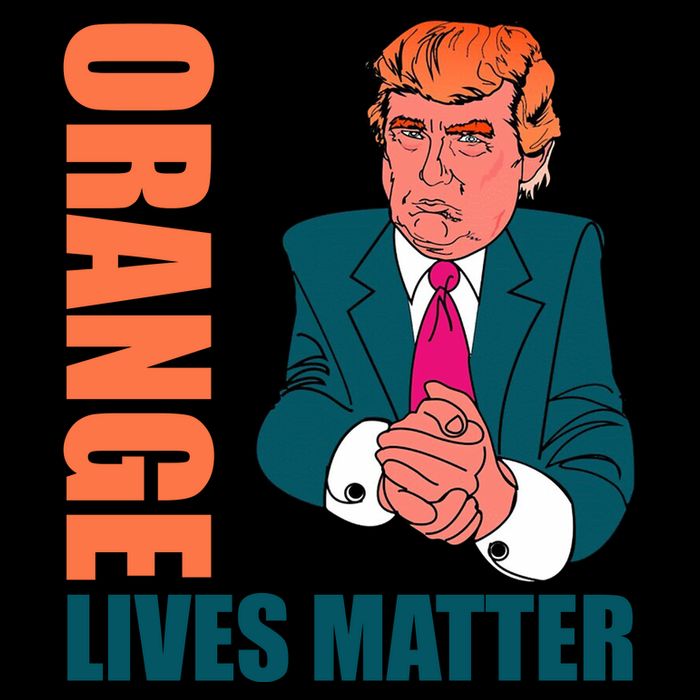 Orange Lives Matter Funny Trump Zip Tote Bag