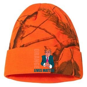 Orange Lives Matter Funny Trump Kati Licensed 12" Camo Beanie