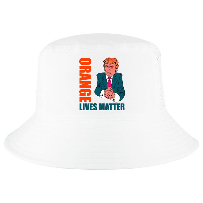 Orange Lives Matter Funny Trump Cool Comfort Performance Bucket Hat