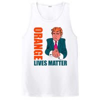 Orange Lives Matter Funny Trump PosiCharge Competitor Tank