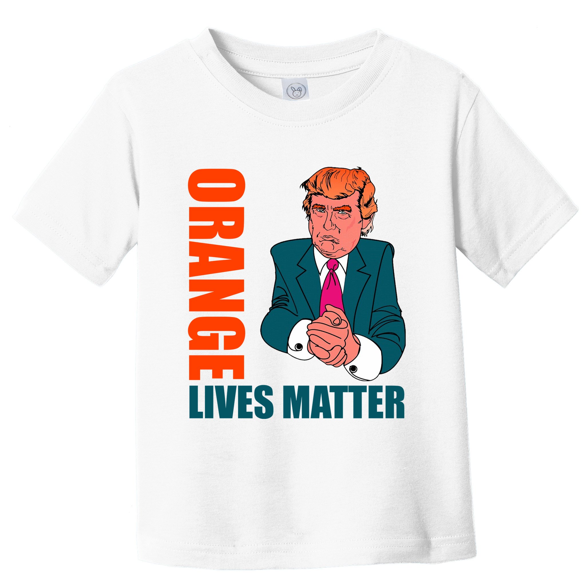 Orange Lives Matter Funny Trump Toddler T-Shirt