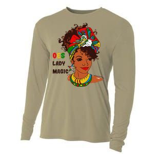 OES Lady Magic Sister Order Of The Eastern Star Mother's Day Cooling Performance Long Sleeve Crew