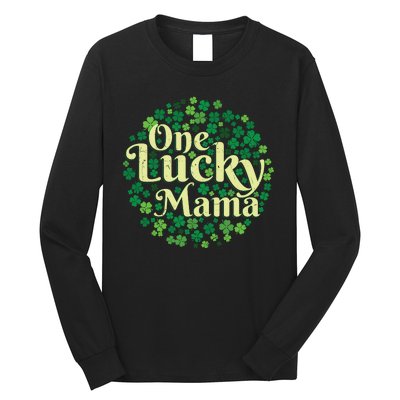 One Lucky Mama St Patricks Day Long Sleeve Shirt