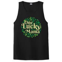 One Lucky Mama St Patricks Day PosiCharge Competitor Tank