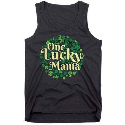 One Lucky Mama St Patricks Day Tank Top