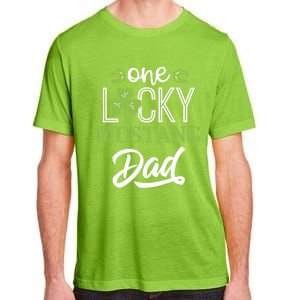 One Lucky Mustang Horse Dad Irish Horseback Riding Cool Gift Adult ChromaSoft Performance T-Shirt