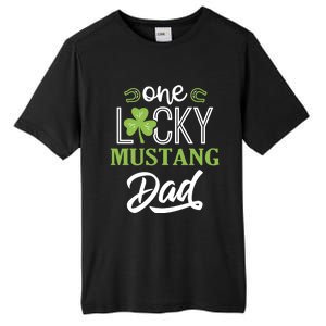 One Lucky Mustang Horse Dad Irish Horseback Riding Cool Gift Tall Fusion ChromaSoft Performance T-Shirt