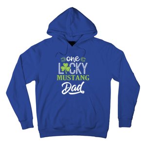 One Lucky Mustang Horse Dad Irish Horseback Riding Cool Gift Hoodie