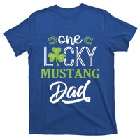 One Lucky Mustang Horse Dad Irish Horseback Riding Cool Gift T-Shirt