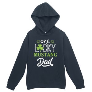 One Lucky Mustang Horse Dad Irish Horseback Riding Cool Gift Urban Pullover Hoodie