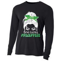 One Lucky Mama St Patricks Day Cooling Performance Long Sleeve Crew