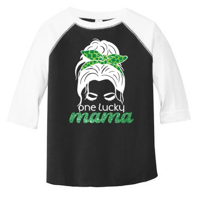 One Lucky Mama St Patricks Day Toddler Fine Jersey T-Shirt