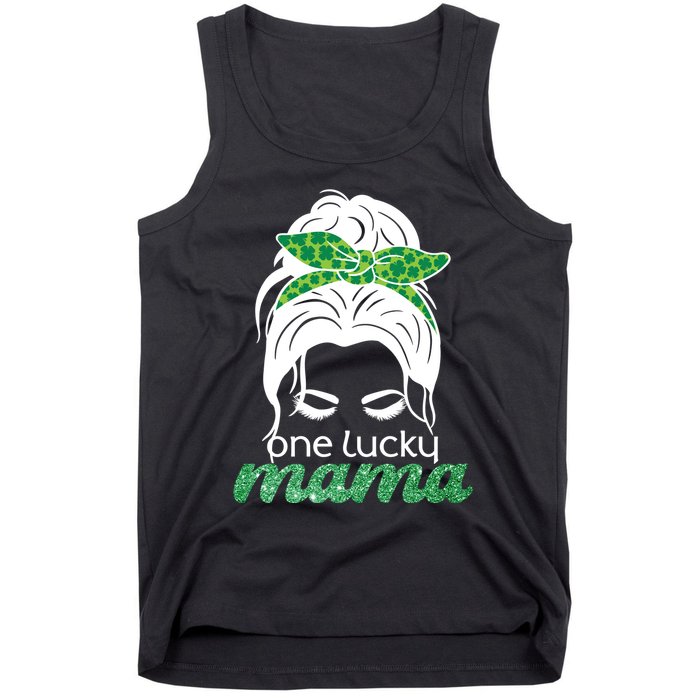 One Lucky Mama St Patricks Day Tank Top