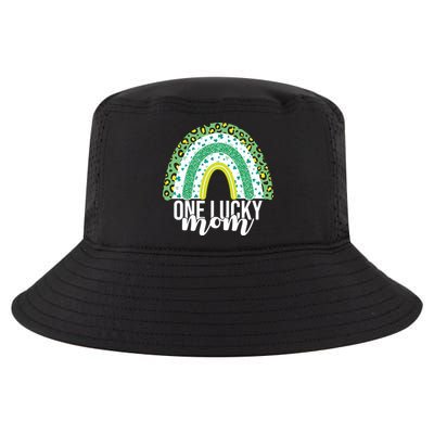 One Lucky Mom Rainbow St Patrick's Day Cool Comfort Performance Bucket Hat