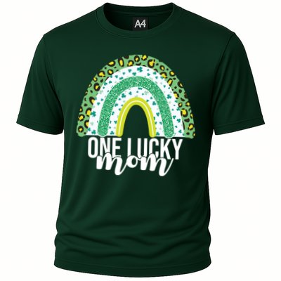 One Lucky Mom Rainbow St Patrick's Day Performance Shirt
