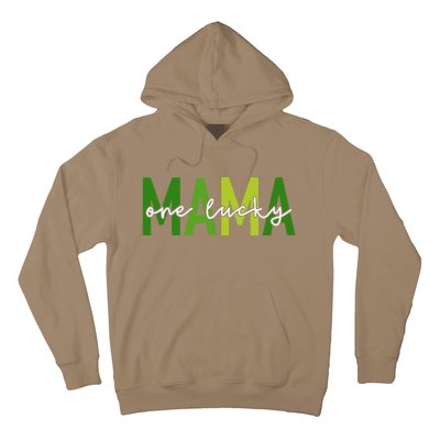 One Lucky Mama St Patricks Day Irish Women Mommy Hoodie