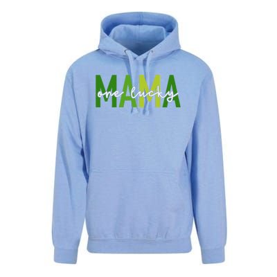 One Lucky Mama St Patricks Day Irish Women Mommy Unisex Surf Hoodie