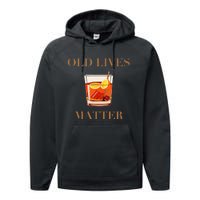 OLD LIVES MATTER Performance Fleece Hoodie