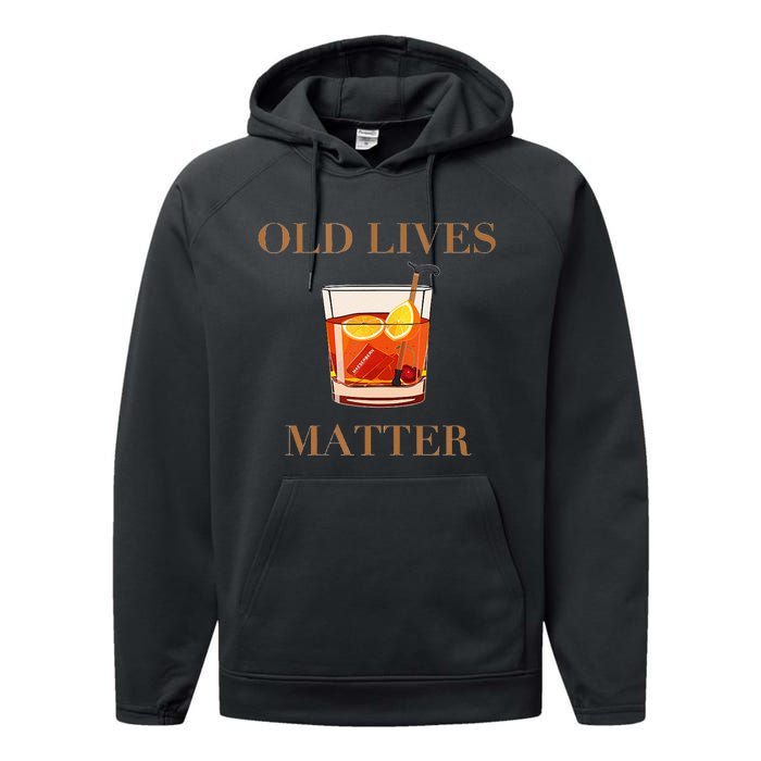 OLD LIVES MATTER Performance Fleece Hoodie