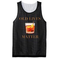 OLD LIVES MATTER Mesh Reversible Basketball Jersey Tank