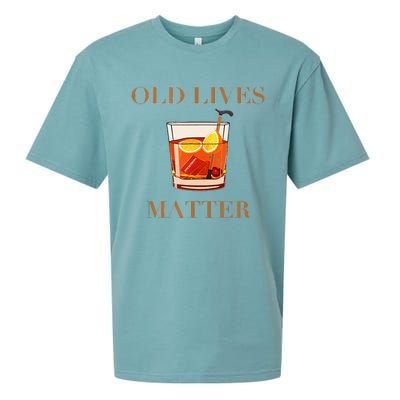 OLD LIVES MATTER Sueded Cloud Jersey T-Shirt