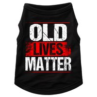 Old Lives Matter Distressed Doggie Tank