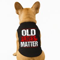 Old Lives Matter Distressed Doggie Tank