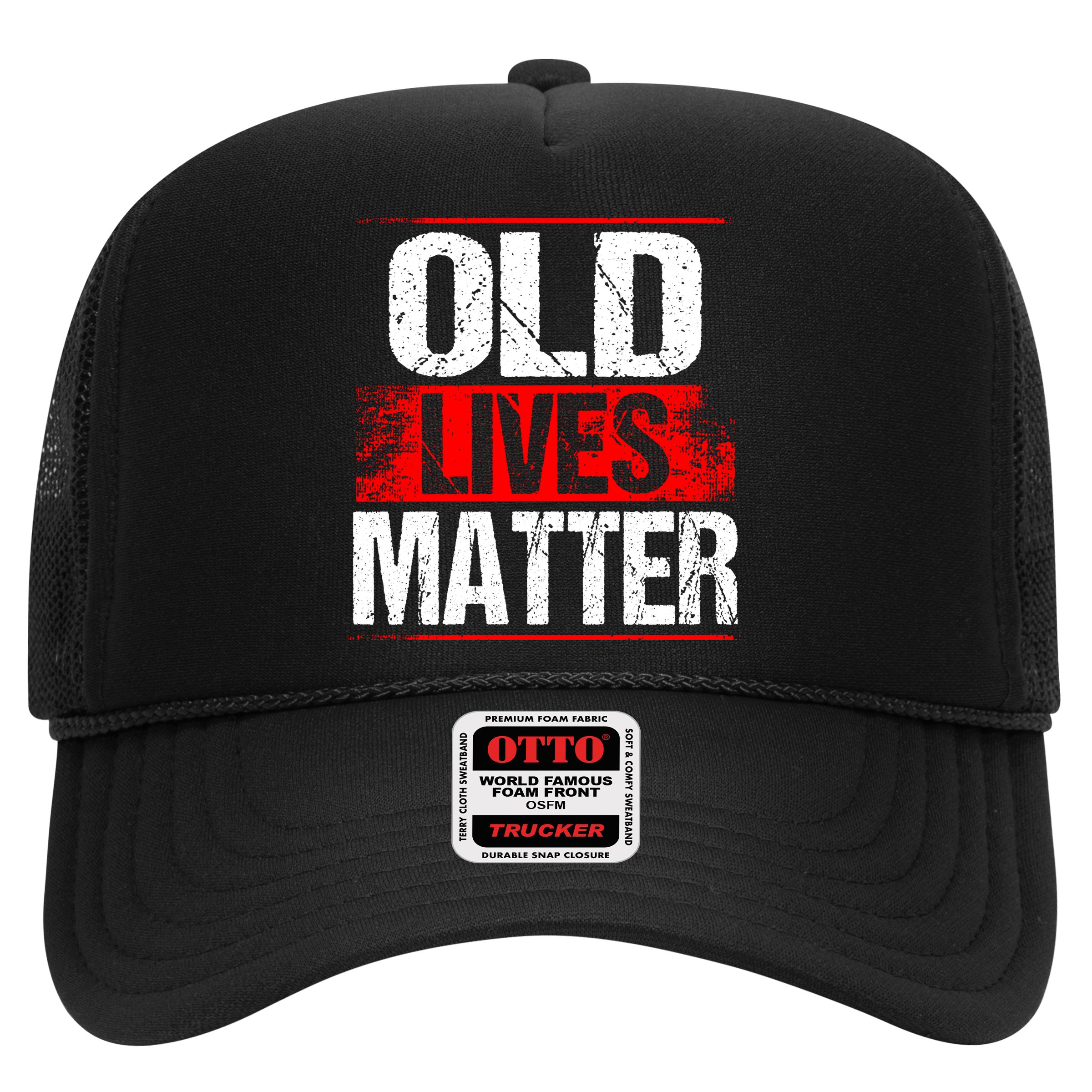 Old Lives Matter Distressed Hat